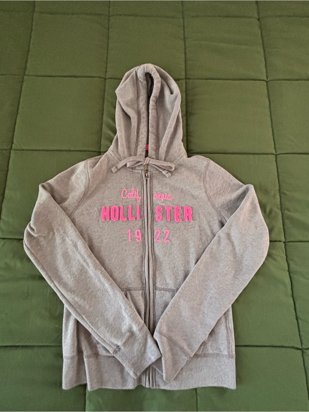 Hollister Y2K 2000 Hot Pink Hoodie Size M